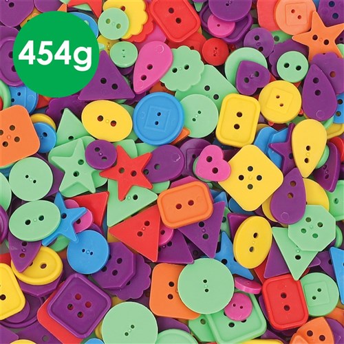 Bright Buttons - 454g Pack