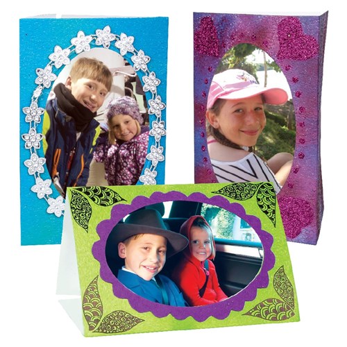 Cardboard Photo Greeting Cards - White - Pack of 60