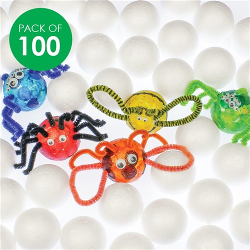 Decofoam Balls - 5cm - Pack of 100