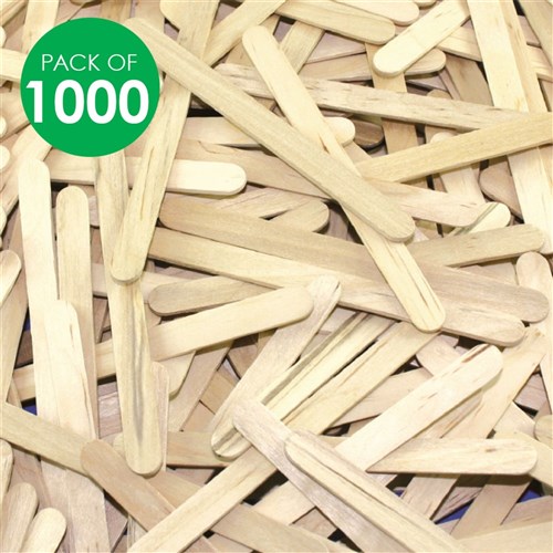 Popsticks - Natural - Pack of 1,000