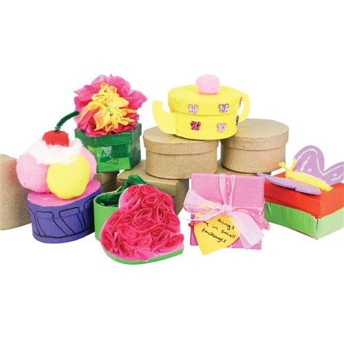 Papier Mache Box Set - Pack of 12