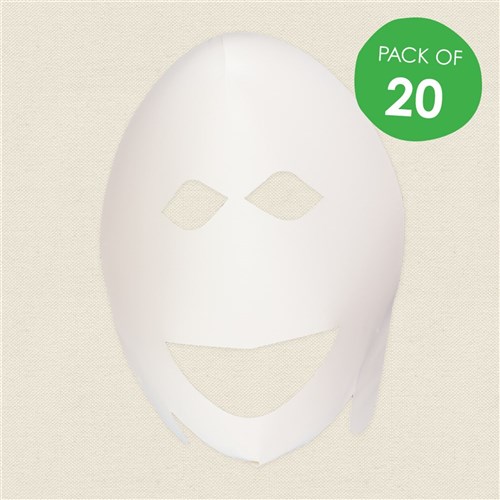 African Masks - Pack of 20