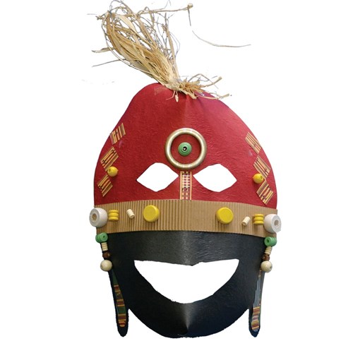 African Masks - Pack of 20