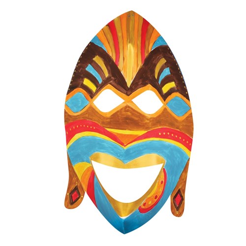 African Masks - Pack of 20