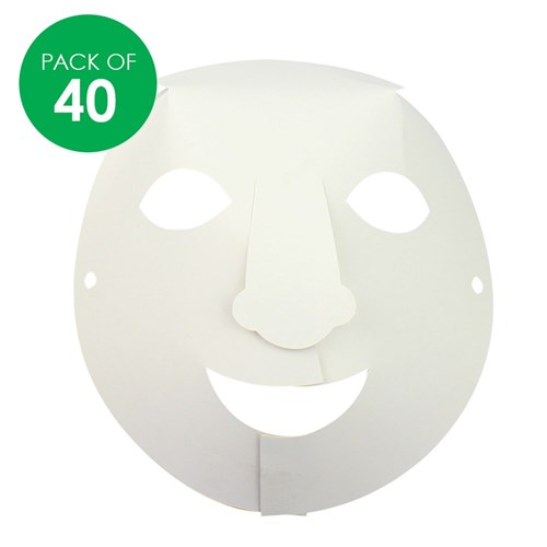 Folding Face Masks - Pack of 40