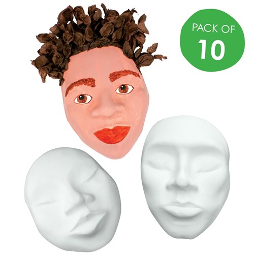 Face Forms - Pack of 10