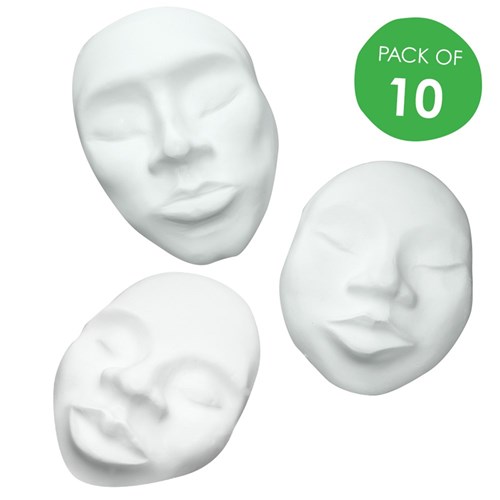 Face Forms - Pack of 10