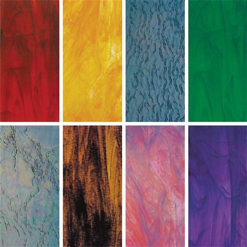 Stained Glass Craft Paper - Pack of 24