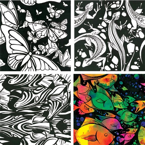 Wonderful Watercolour Design Paper - Pack of 24
