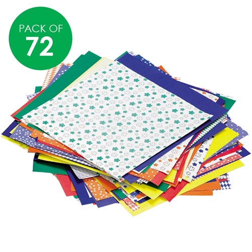 Economy Origami Paper - Pack of 72