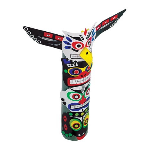 Totem Pole Craft Kit - Pack of 12