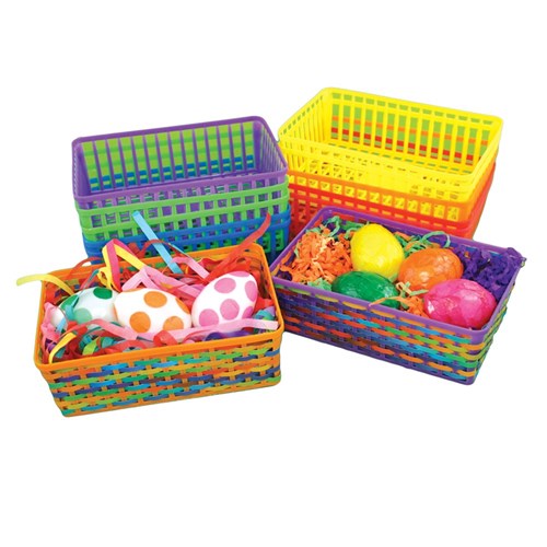 Weaving Baskets & Strips - Pack of 12