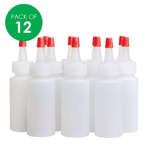 Empty Plastic Bottles - Pack of 12