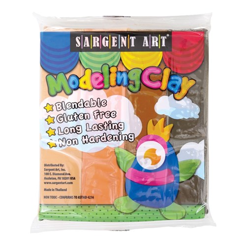 Modelling Clay - Earth Tones - 450g Pack