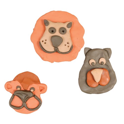Modelling Clay - Earth Tones - 450g Pack