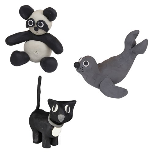 Modelling Clay - Natural Tones - 450g Pack