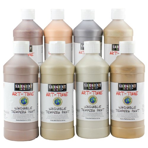 Colors of My Friends Tempera Paint - 470ml - Pack of 8