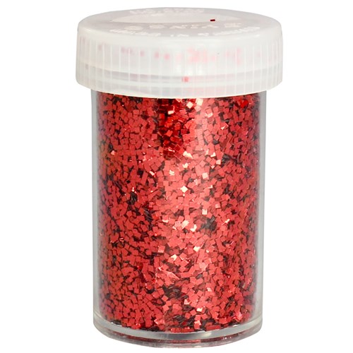 Glitter Shaker - Red - 15g Pack