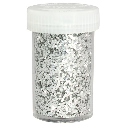 Glitter Shaker - Silver - 15g Pack