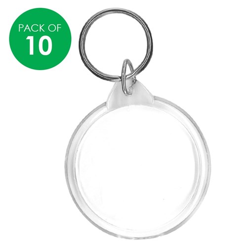 Key Tags - Round - Pack of 10