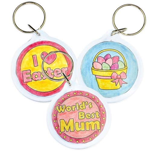 Key Tags - Round - Pack of 10