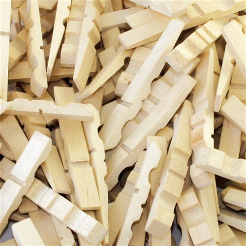 Half Peg Segments - Natural - Pack of 200