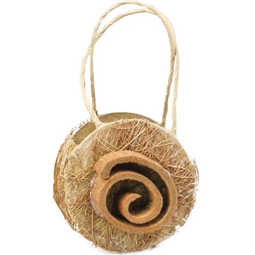 Papier Mache Bag - Round