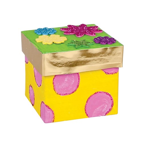 Papier Mache Box - Square