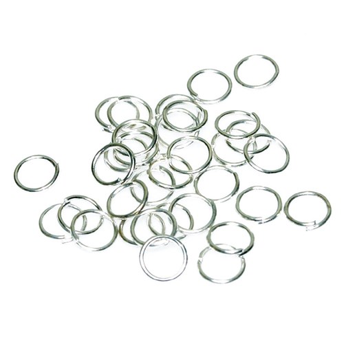 Jump Rings - Silver - Pack of 50