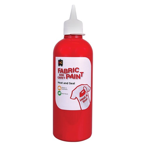 EC Fabric Paint - Red - 500ml