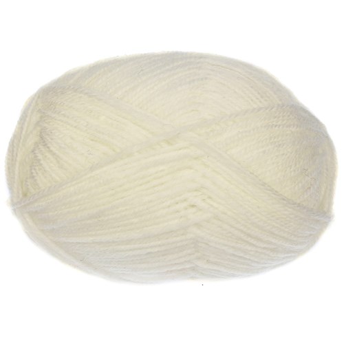 Soft Yarn - White - 100g