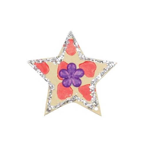 Wooden Star Shapes - Pack of 20