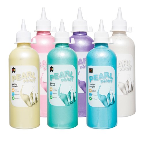 EC Pearl Paint - 500ml - Pack of 6 Colours
