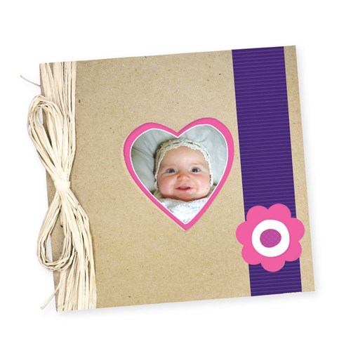 Papier Mache Scrapbook - Heart Cutout