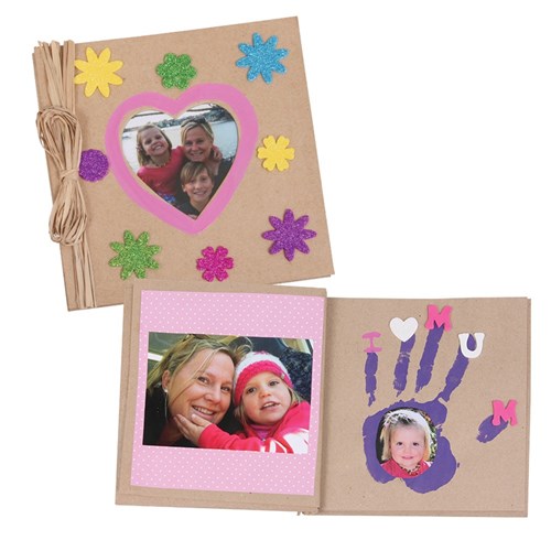 Papier Mache Scrapbook - Heart Cutout