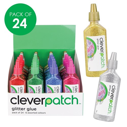 CleverPatch Glitter Glue - 35g - Pack of 24