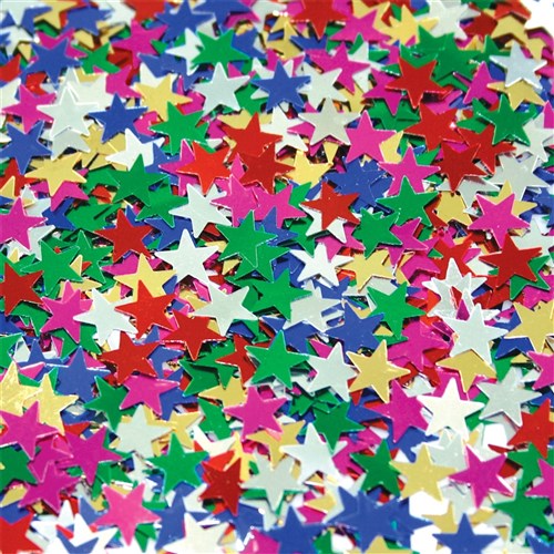 Glitter Star Sequins - 25g Pack