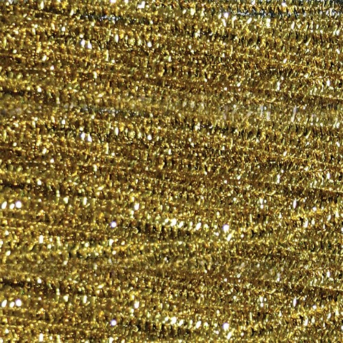 Chenille Stems - Tinsel Gold - Pack of 100