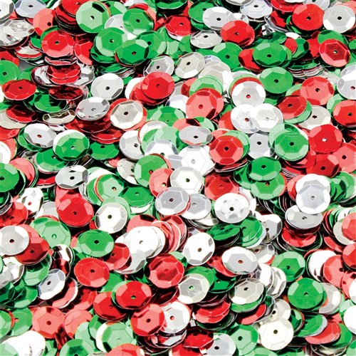Christmas Cup Sequins - 50g Pack