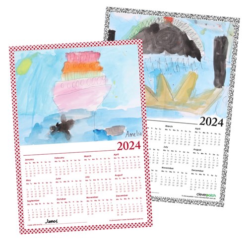 Calendar Blanks - A4 - Pack of 25