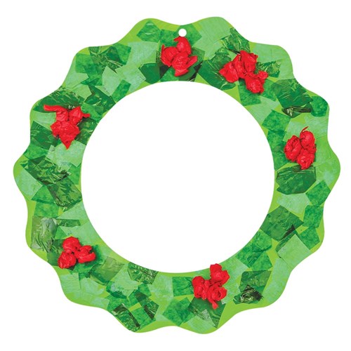 Cardboard Wreaths - White - Pack of 20