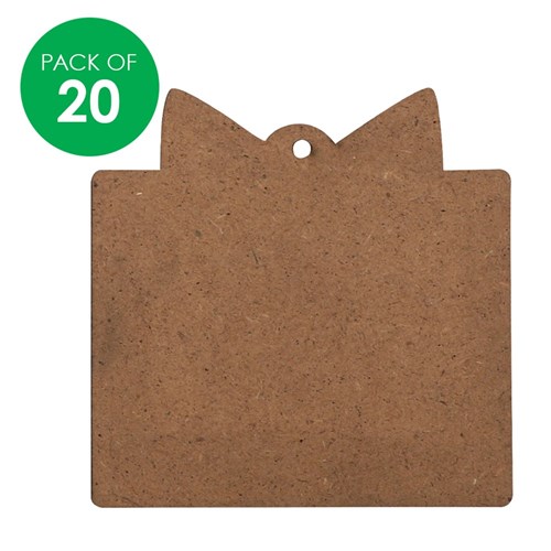Wooden Present Shapes - Pack of 20