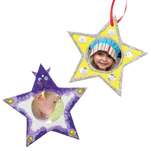 Wooden Star Frames - Pack of 20