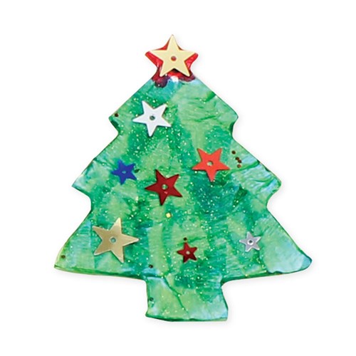 Wooden Christmas Tree Shapes - Pack of 20