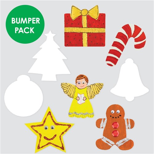 Cardboard Christmas Cutouts Bumper Pack