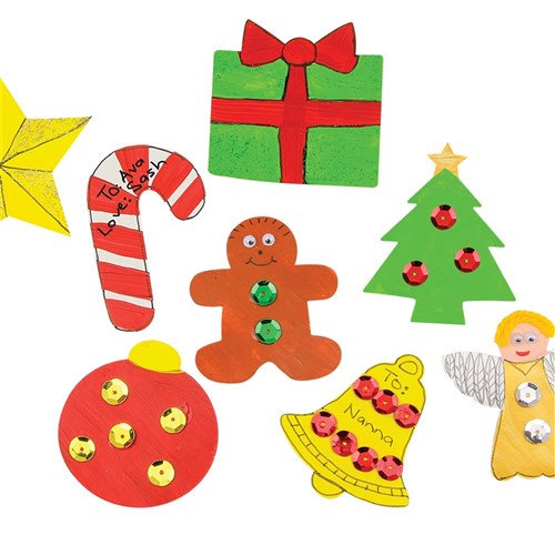 Cardboard Christmas Cutouts Bumper Pack