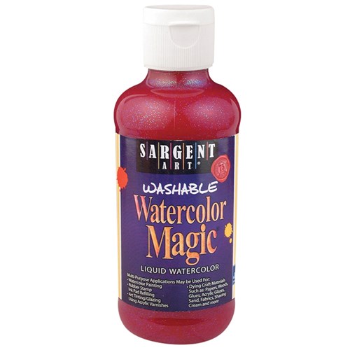 Watercolor Magic Glitter Liquid Watercolour - Magenta - 225ml