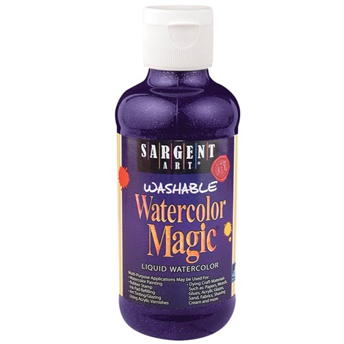 Watercolor Magic Glitter Liquid Watercolour - Violet - 225ml