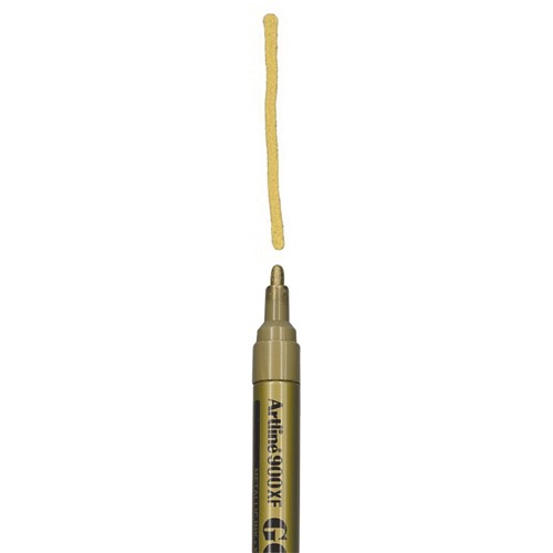 Artline Metallic Marker - Gold