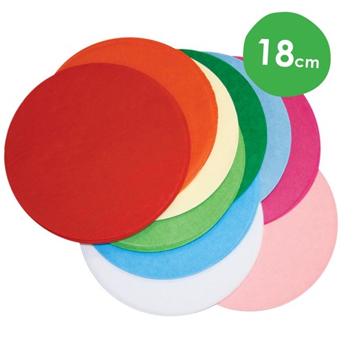Tissue Paper Circles - 18cm - Pack of 480